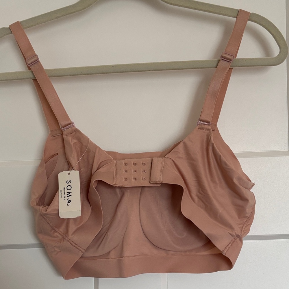 NWT. Soma Women's Blush Adjustable Bralette - Picture 2 of 5